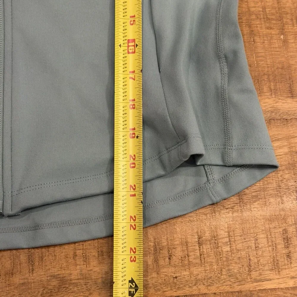 Jockey‎ Women's Tulip Hem Yoga Jacket, Arctic, Size M